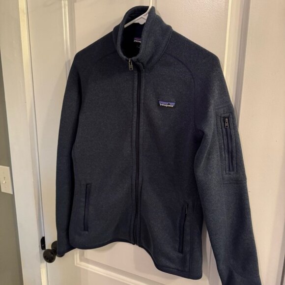 Patagonia Better Sweater Full Zip Jacket Dark Blue Small - Picture 5 of 9